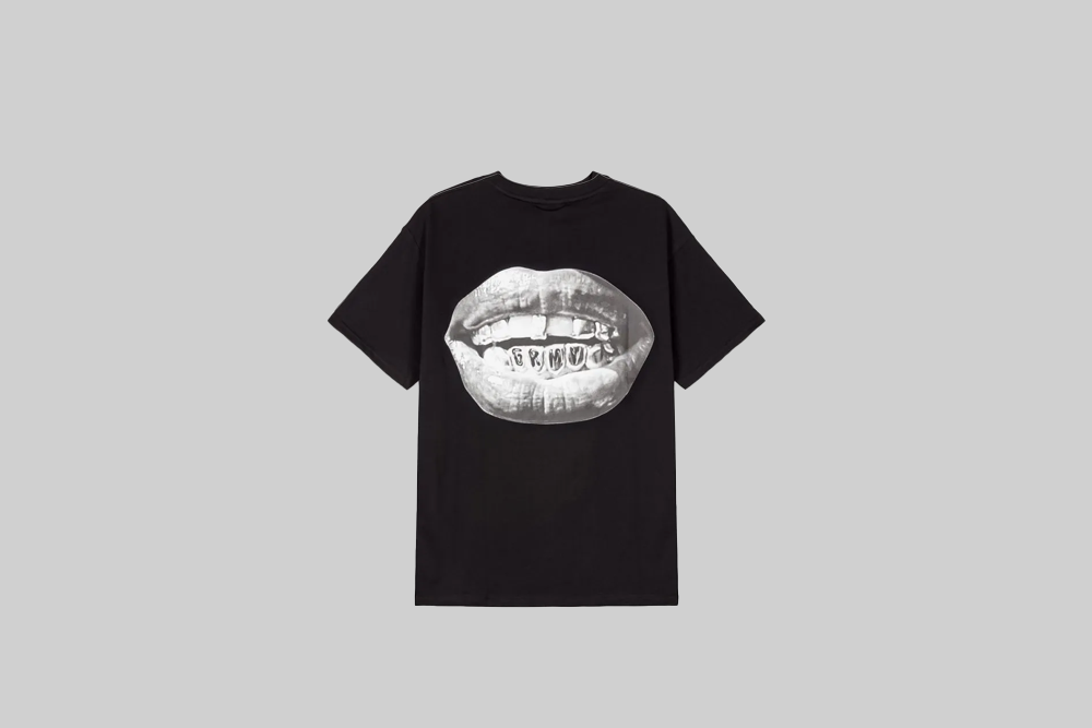 Grimey Peace Within The Glitzy Grillz Regular Tee - GA732-BLK APP - TOP - UNISEX - ADULT - INLINE - FA - 25 en Lust México