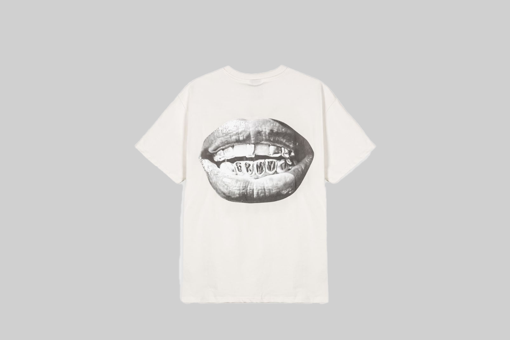 Grimey Peace Within The Glitzy Grillz Regular Tee Off