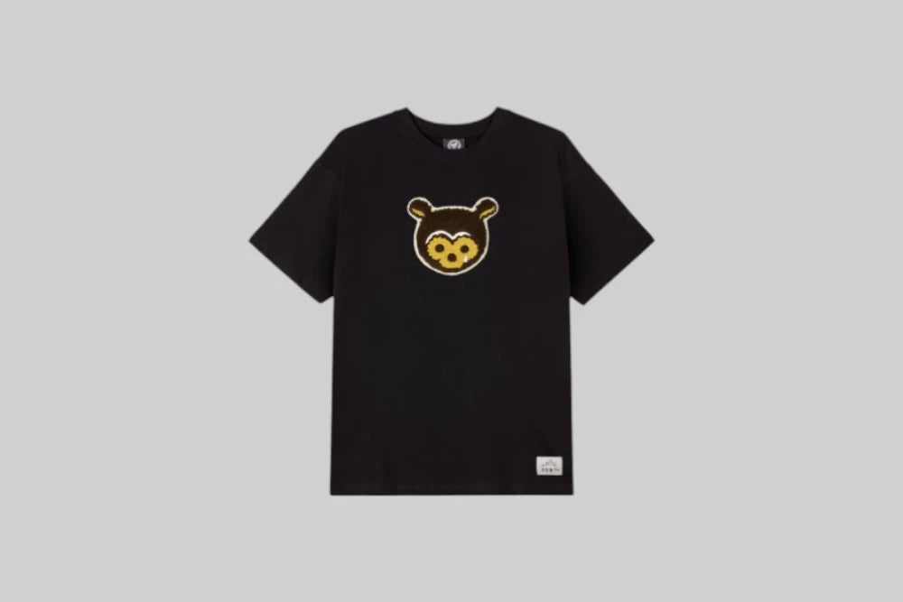 Gimey Mud's The Residence Bear Regular Tee - GA765-BLK - Lust México
