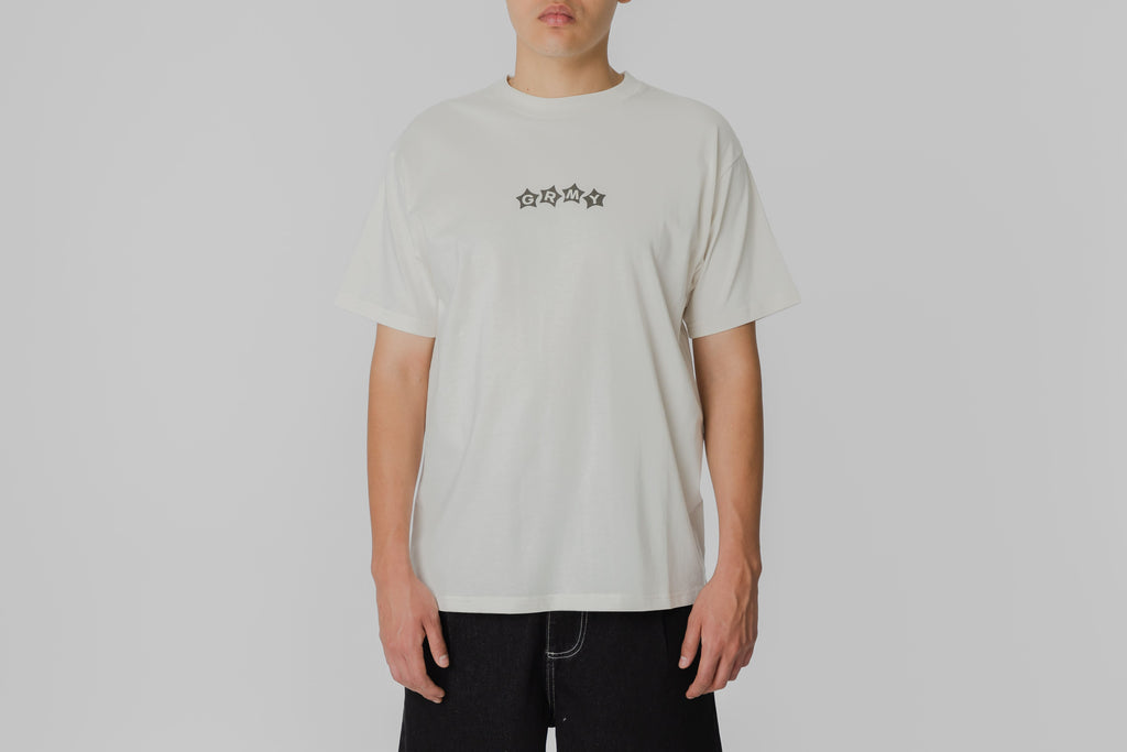 Grimey The We Burn Sweet Classic Fit Tee - GAC803-OWHT - Lust México