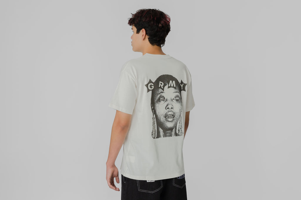 Grimey The We Burn Sweet Classic Fit Tee - GAC803-OWHT - Lust México
