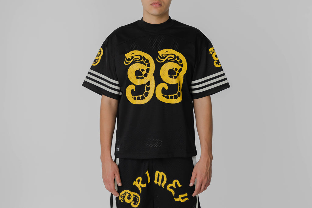 Grimey Science Mesh Boxy Football Jersey - GBMFJ798-BLK - Lust México