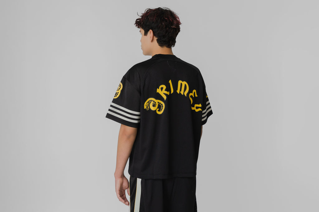 Grimey Science Mesh Boxy Football Jersey - GBMFJ798-BLK - Lust México