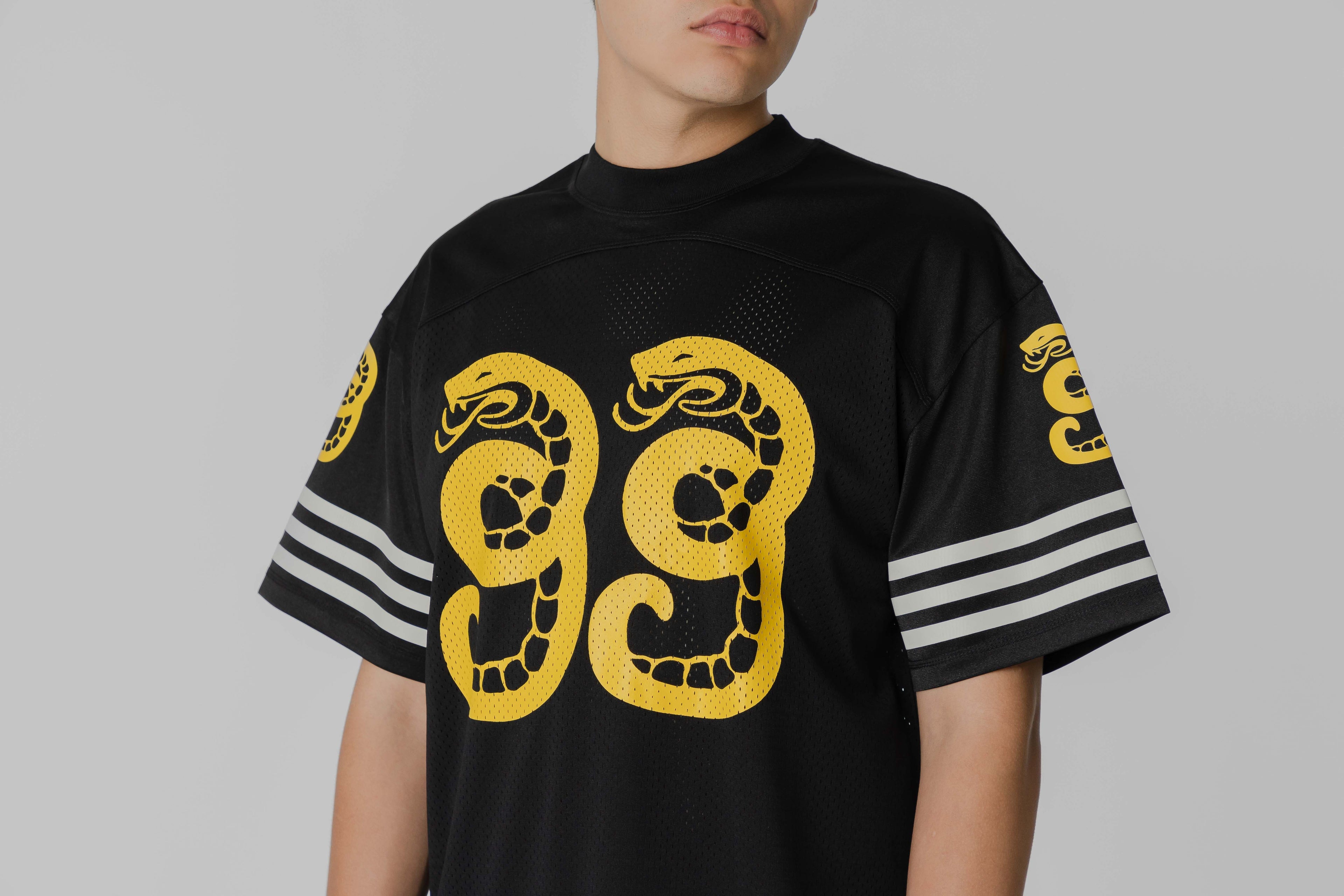 Grimey Science Mesh Boxy Football Jersey - GBMFJ798-BLK - Lust México