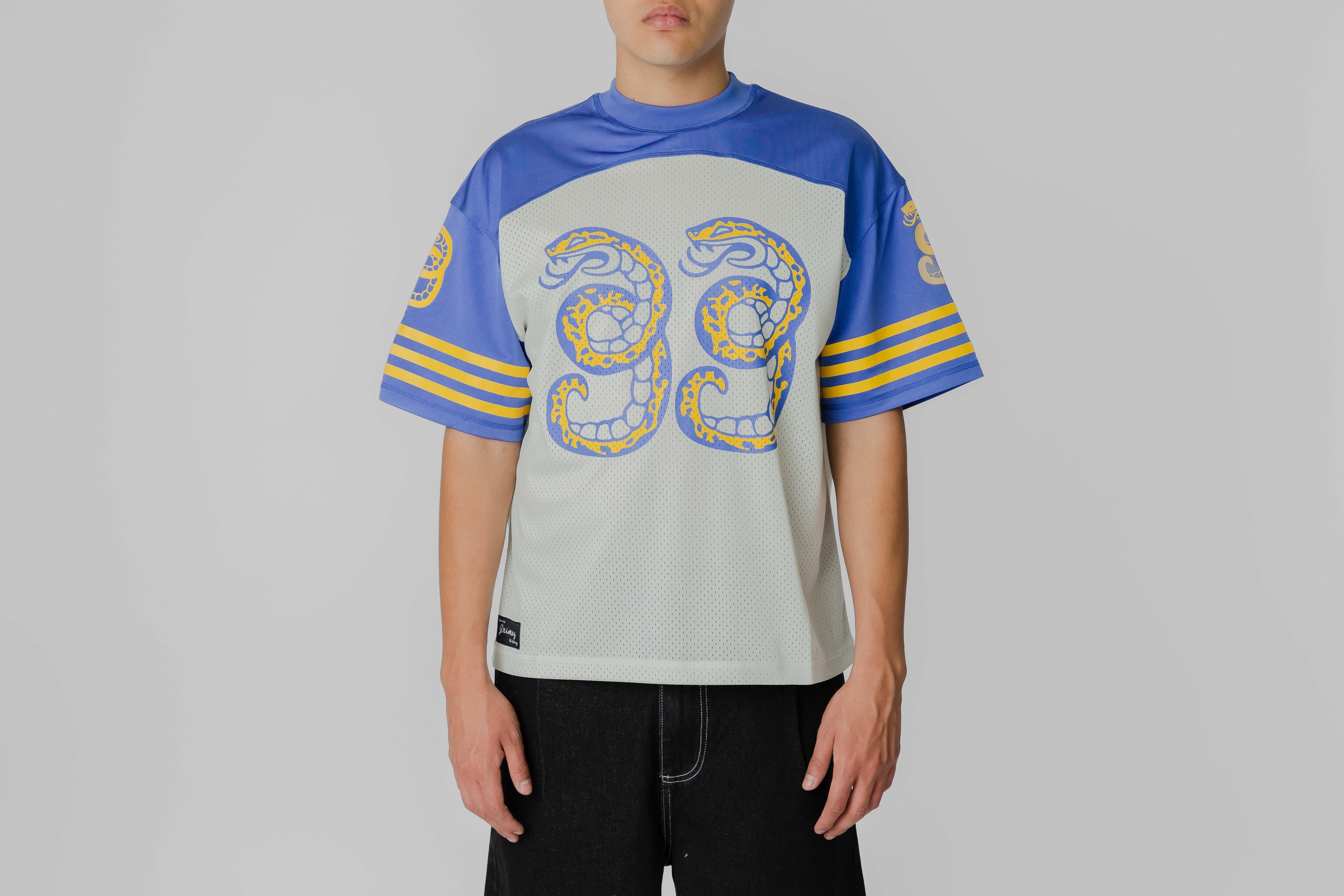 Grimey Science Mesh Boxy Football Jersey - GBMFJ798-OWHT - Lust México