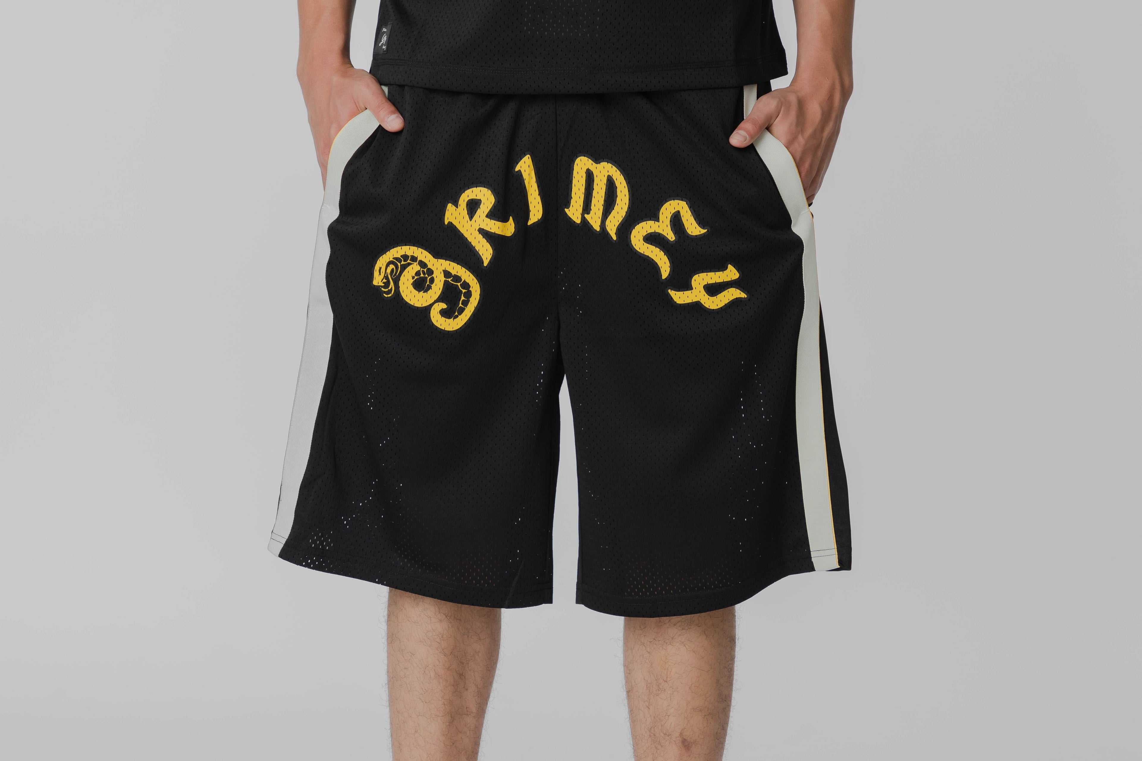 Grimey Droppin Science Baggy Mesh Shorts - GBMS207-BLK - Lust México