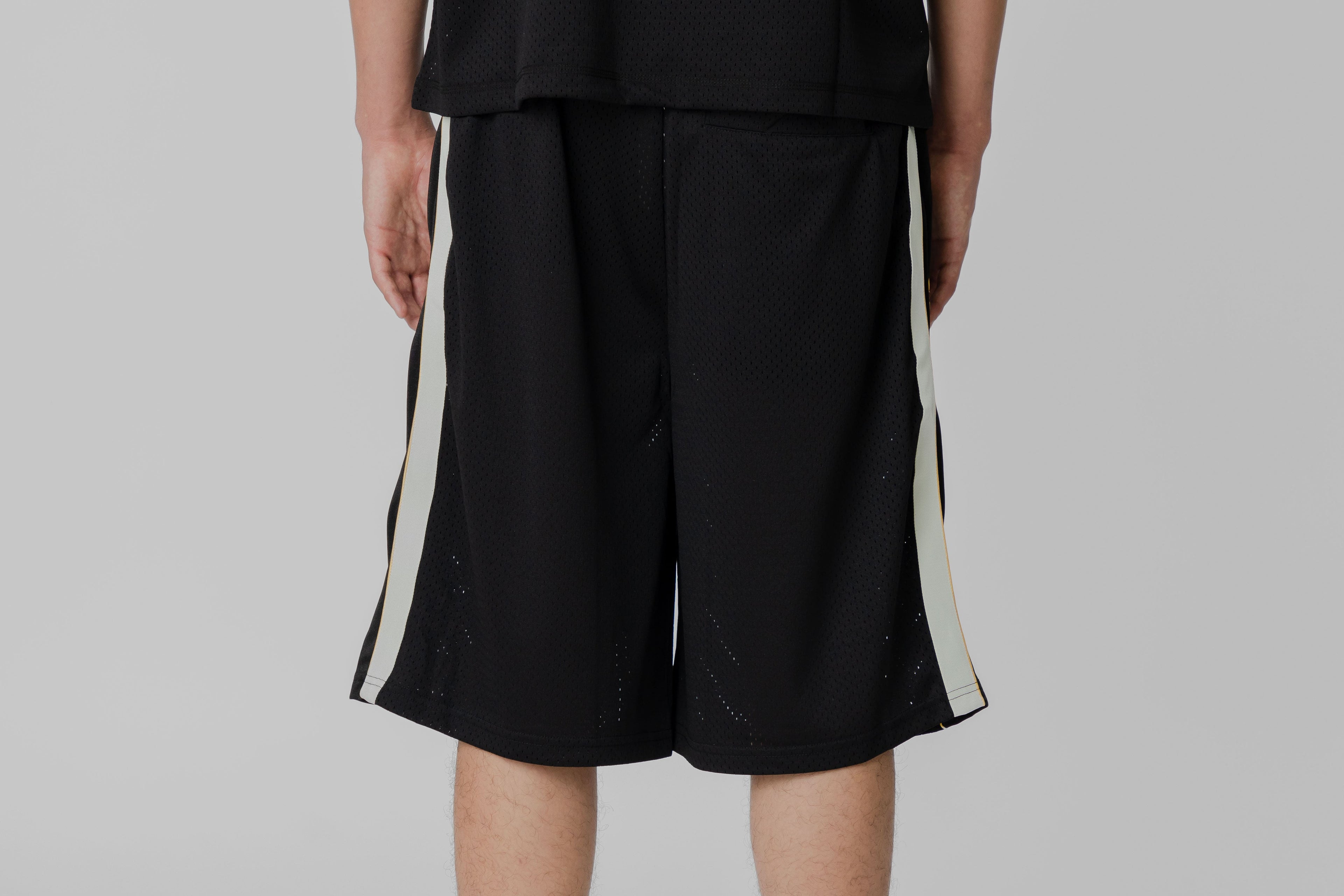 Grimey Droppin Science Baggy Mesh Shorts - GBMS207-BLK - Lust México