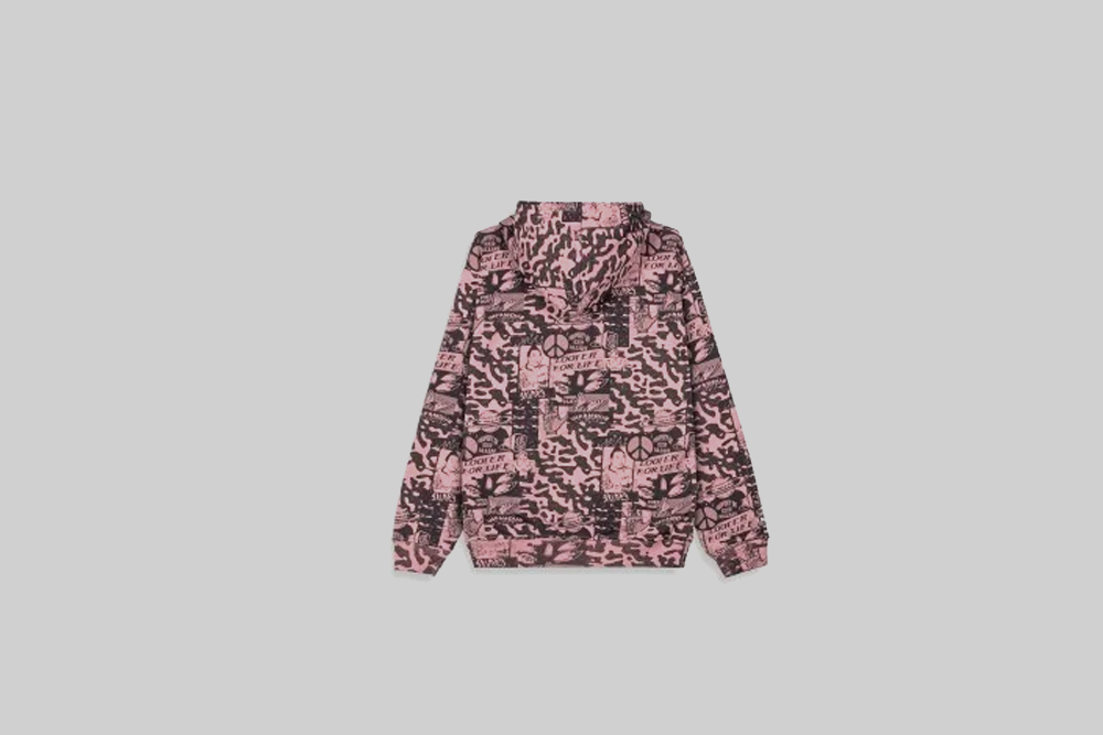 Grimey Peace Within All Over Print Hoodie
