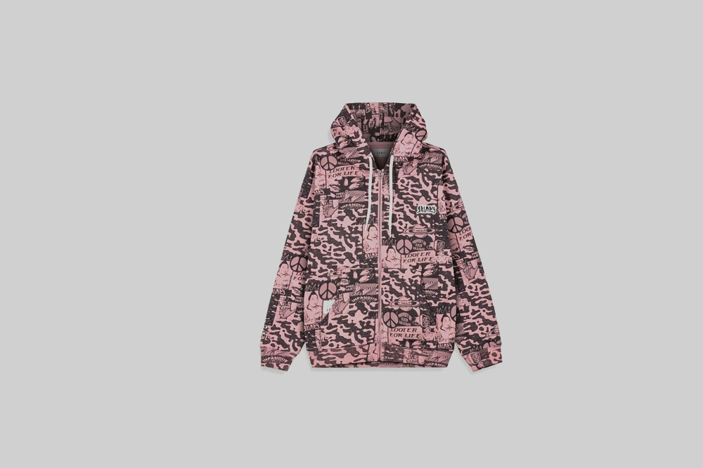 Grimey Peace Within All Over Print Hoodie