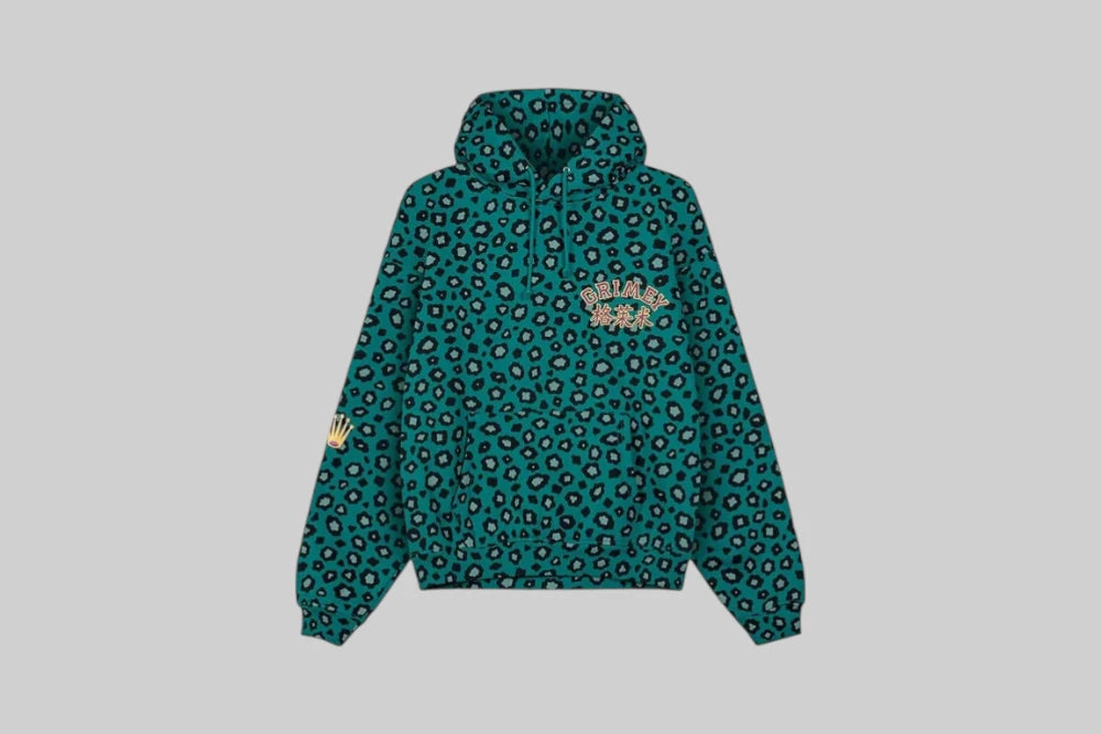 Grimey Rayal Paw Boxy Hoodie Sport - GCH644-GRN - Lust México