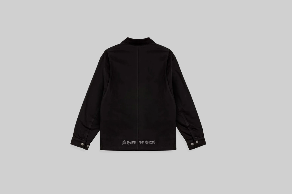 Grimey The Shelter Denim Coat - GDC192-BLK