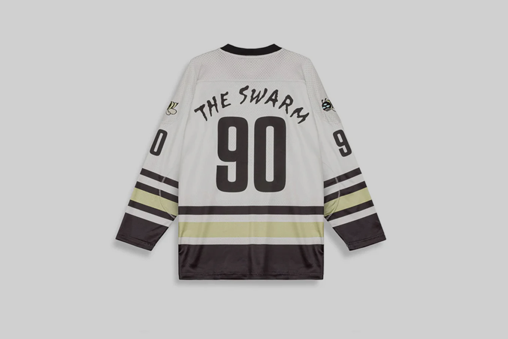 Grimey The Swarm DC Shoes Hockey Jersey - GHJ764-OWHT APP - TOP - UNISEX - ADULT - INLINE - WI - 25 en Lust México