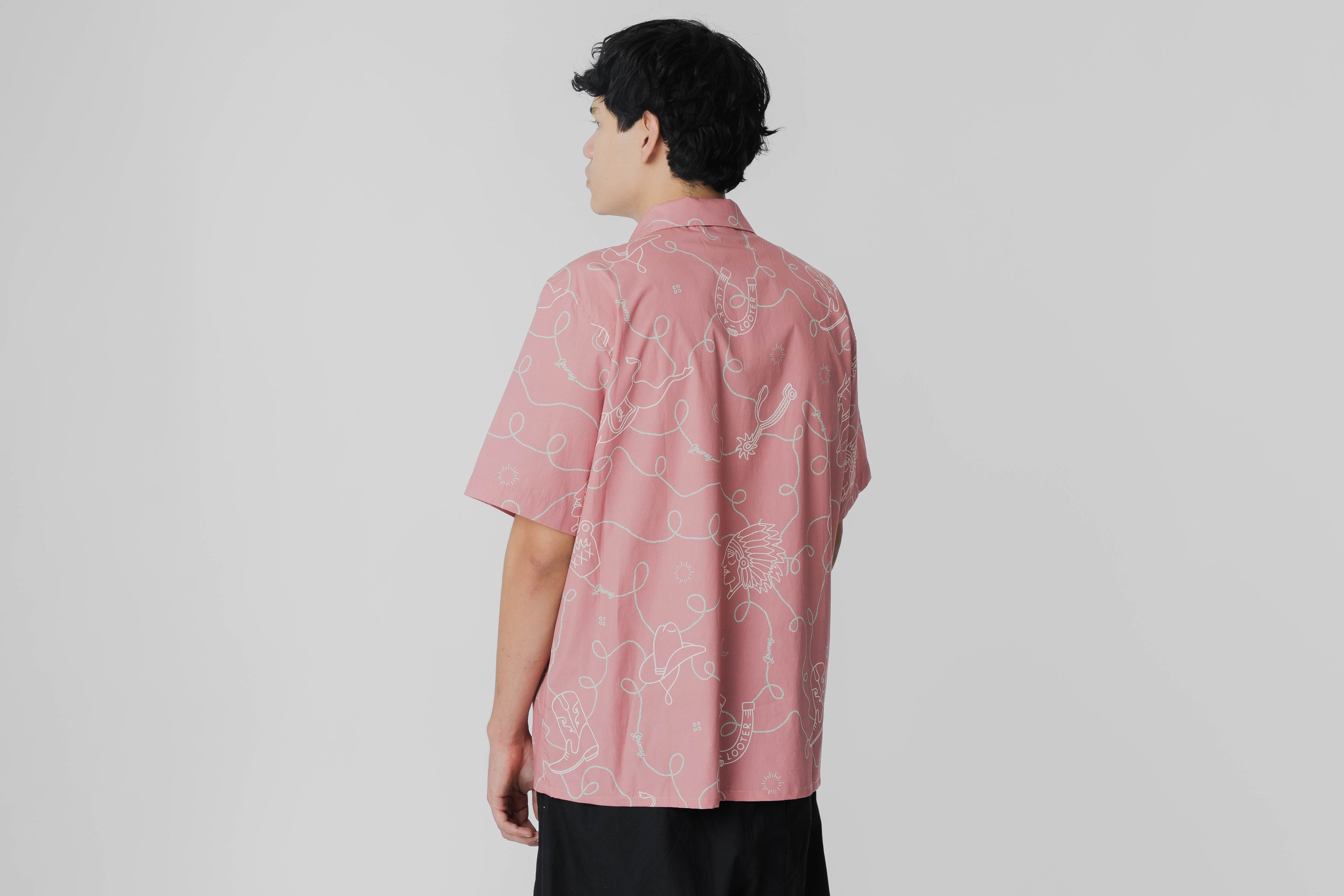 Grimey Lone Hand Button Up Shirt - [sku] - Lust México