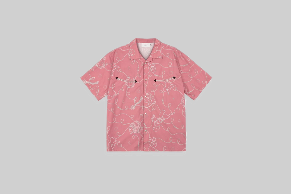 Grimey Lone Hand Button Up Shirt - [sku] - Lust México