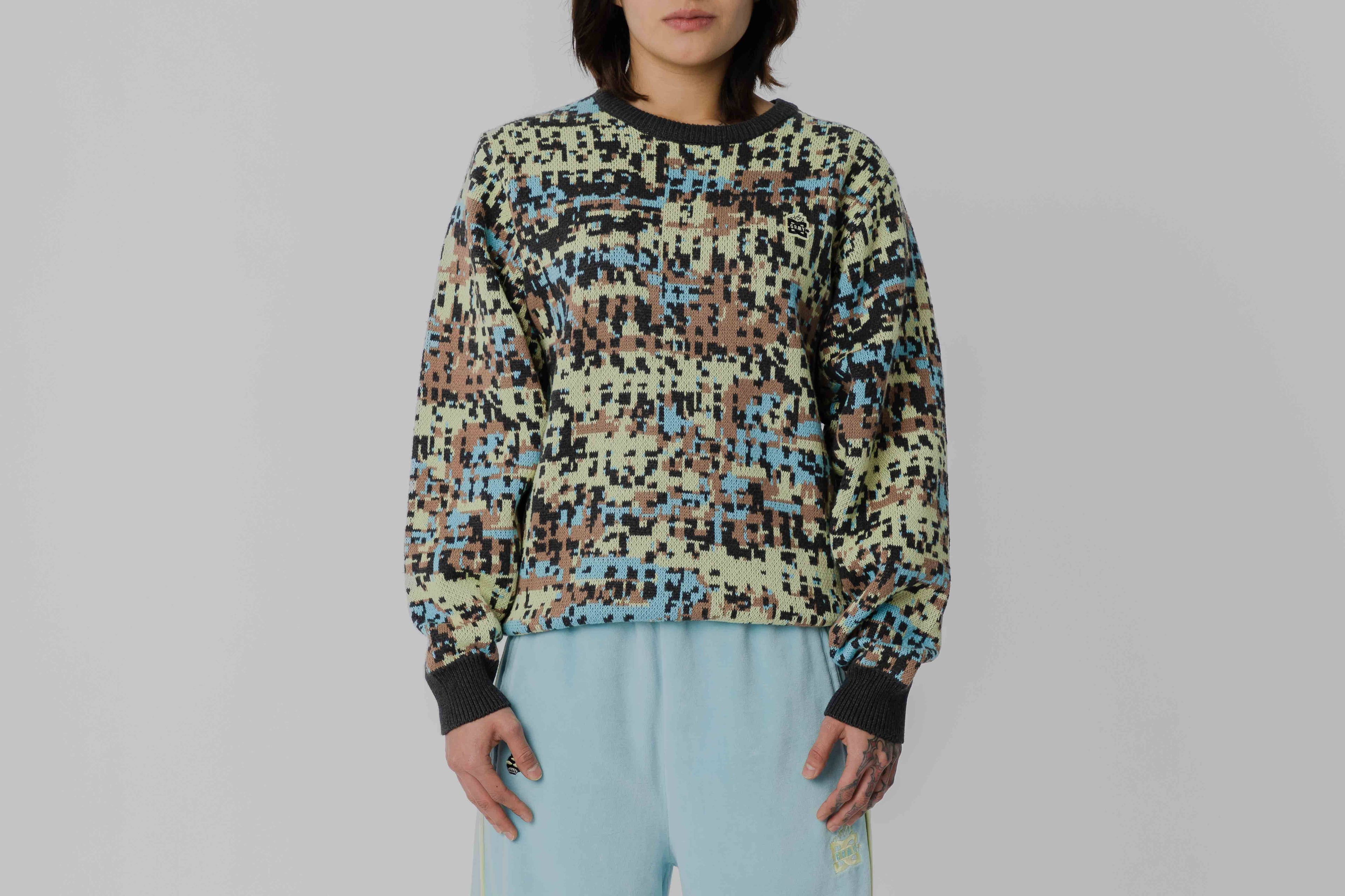 Grimey x DC Shoes Knit Sweater - GKSW638-MTC - Lust México