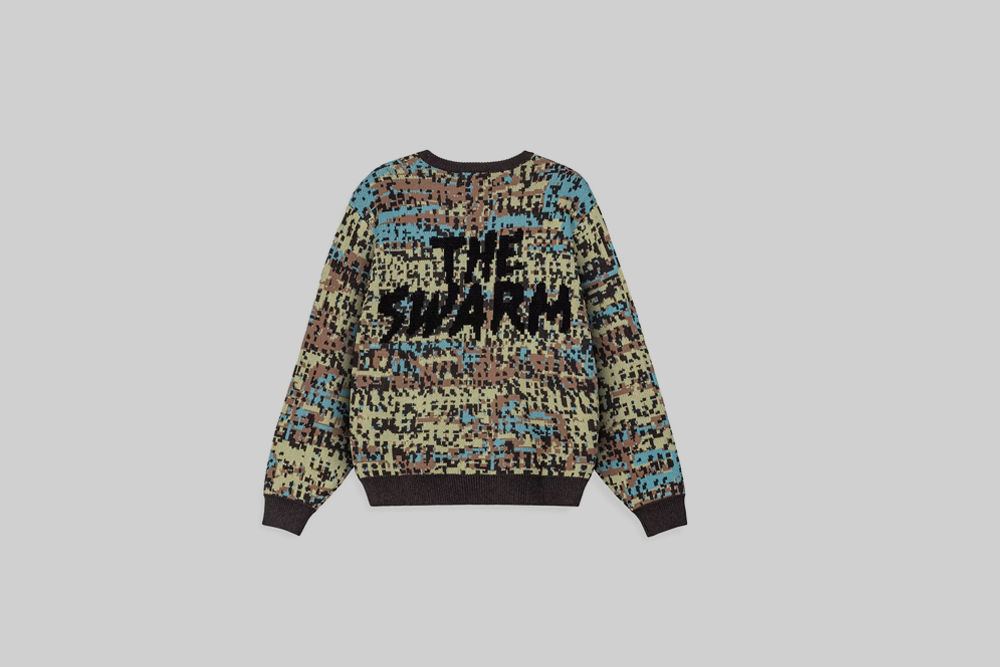 Grimey The Swarm DC Knit Sweater - GKSW638-MTC APP - TOP - UNISEX - ADULT - INLINE - WI - 25 en Lust México