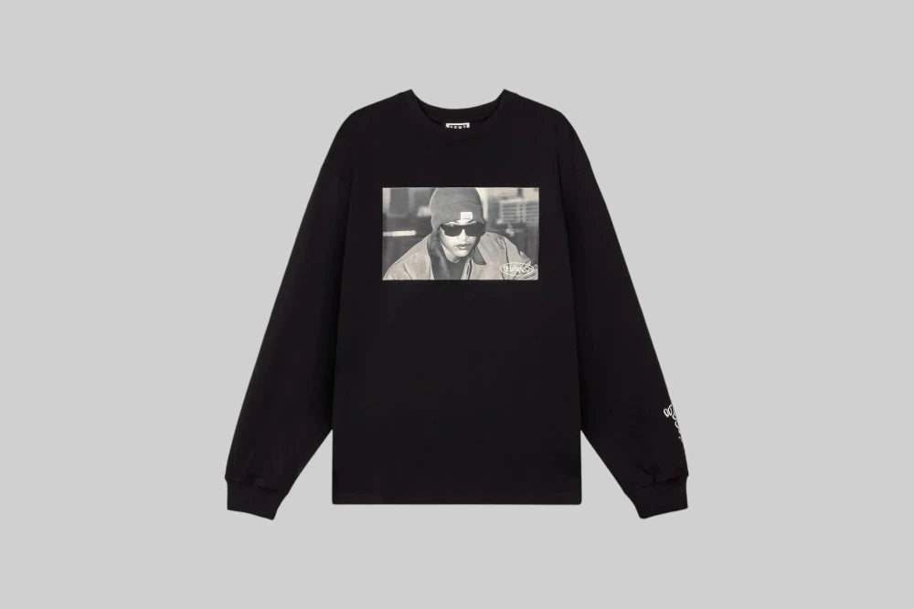 Grimey The Shelter LS Tee - GLS671-BLK - Lust México