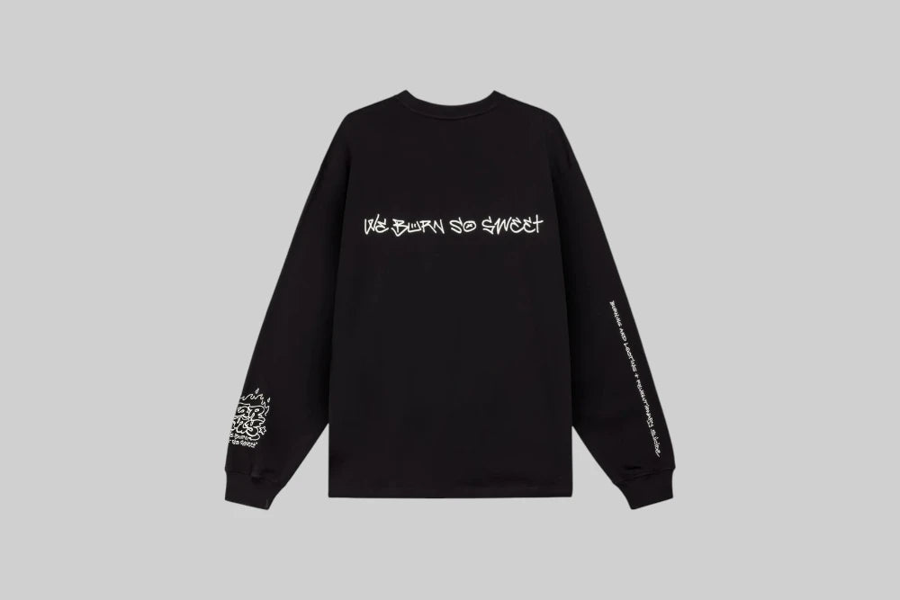 Grimey The Shelter LS Tee - GLS671-BLK - Lust México