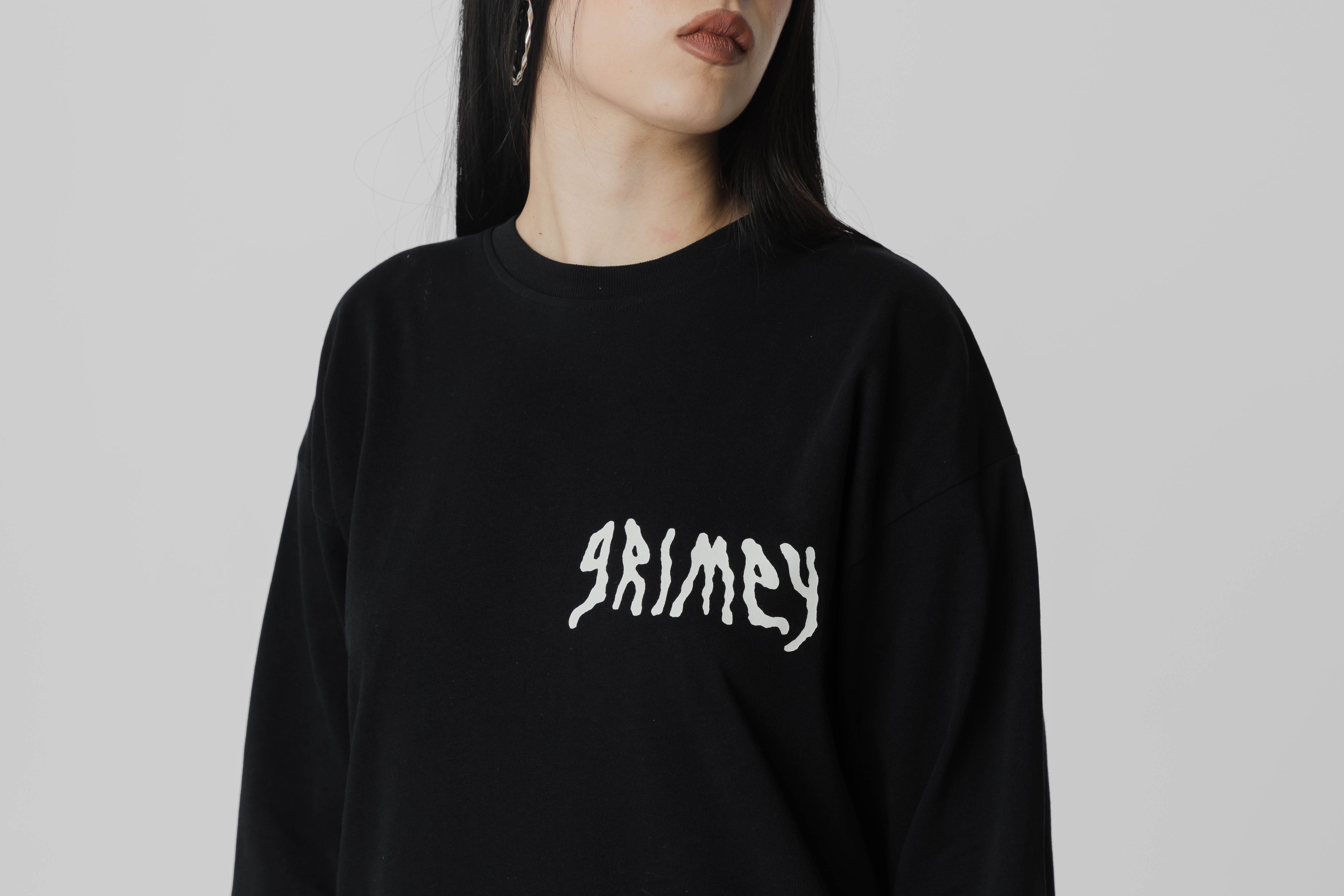Grimey Peace Within The Glitzy Grillz Long Sleeve Tee - [sku] - Lust México