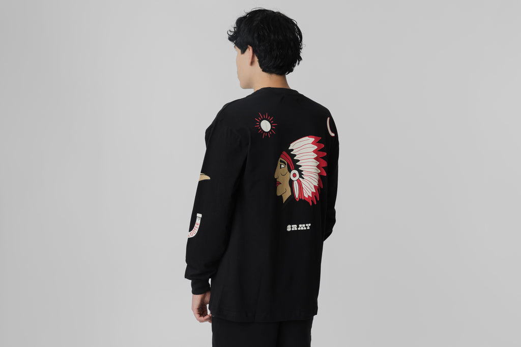 Grimey Lone Hand Long Sleeve Tee - [sku] - Lust México