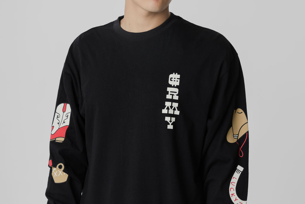 Grimey Lone Hand Long Sleeve Tee - [sku] - Lust México