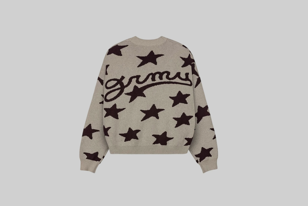 Grimey Mud's The Residence Knit Cardigan - GNKG194-LGRE