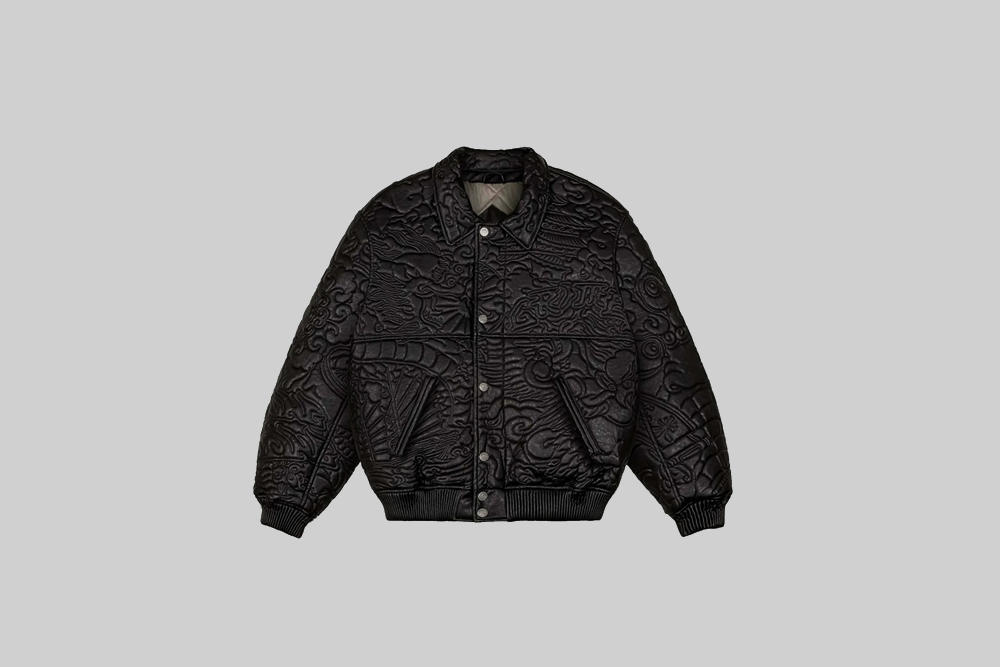 Grimey Sampans Leather Jacket - GPLJ196-BLK