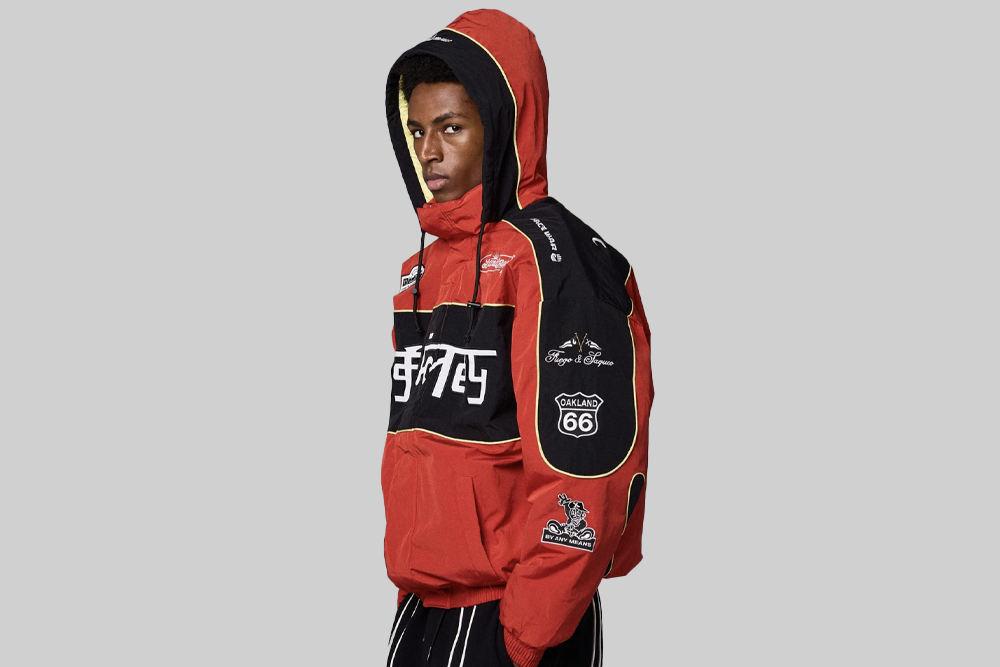 Grimey Race War Pullover Jacket - GPVJ199-RED APP - TOP - UNISEX - ADULT - INLINE - WI - 25 en Lust México