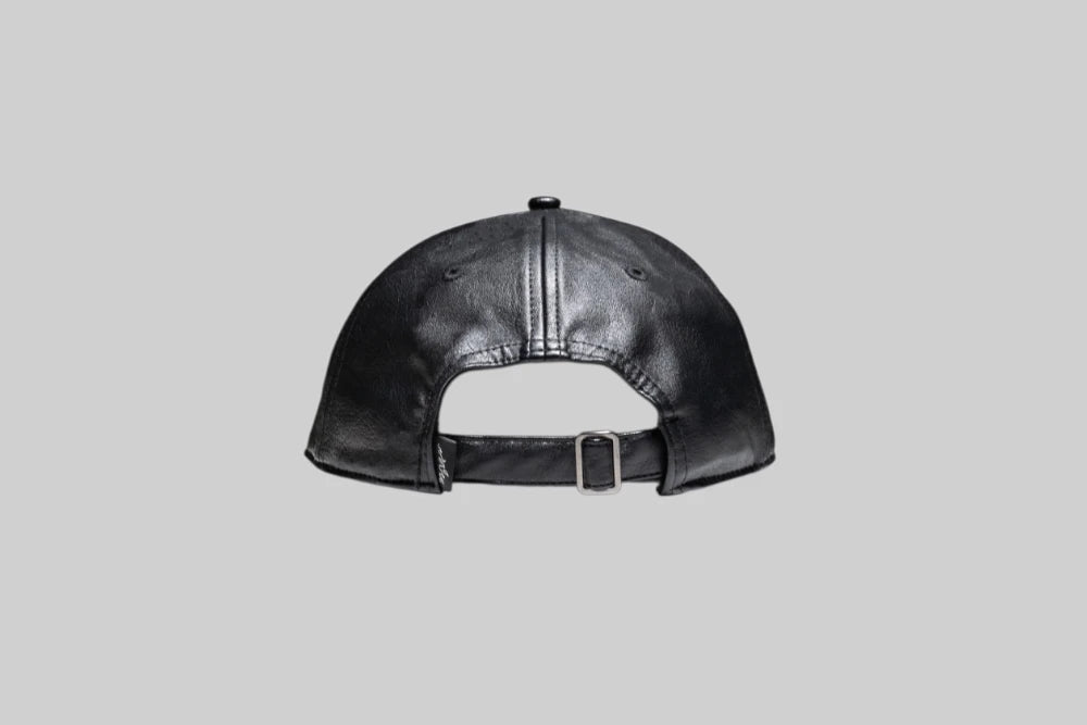 Grimey Concreat Jungle Pu Leather Curved Visor Cap - GRCV426-BLK - Lust México