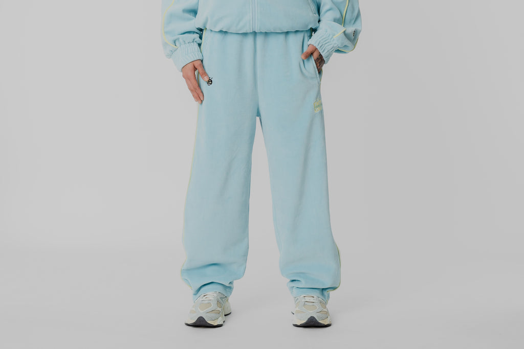 Grimey x DC Shoes Velvet Track Pants - GRVTS288-BLU - Lust México