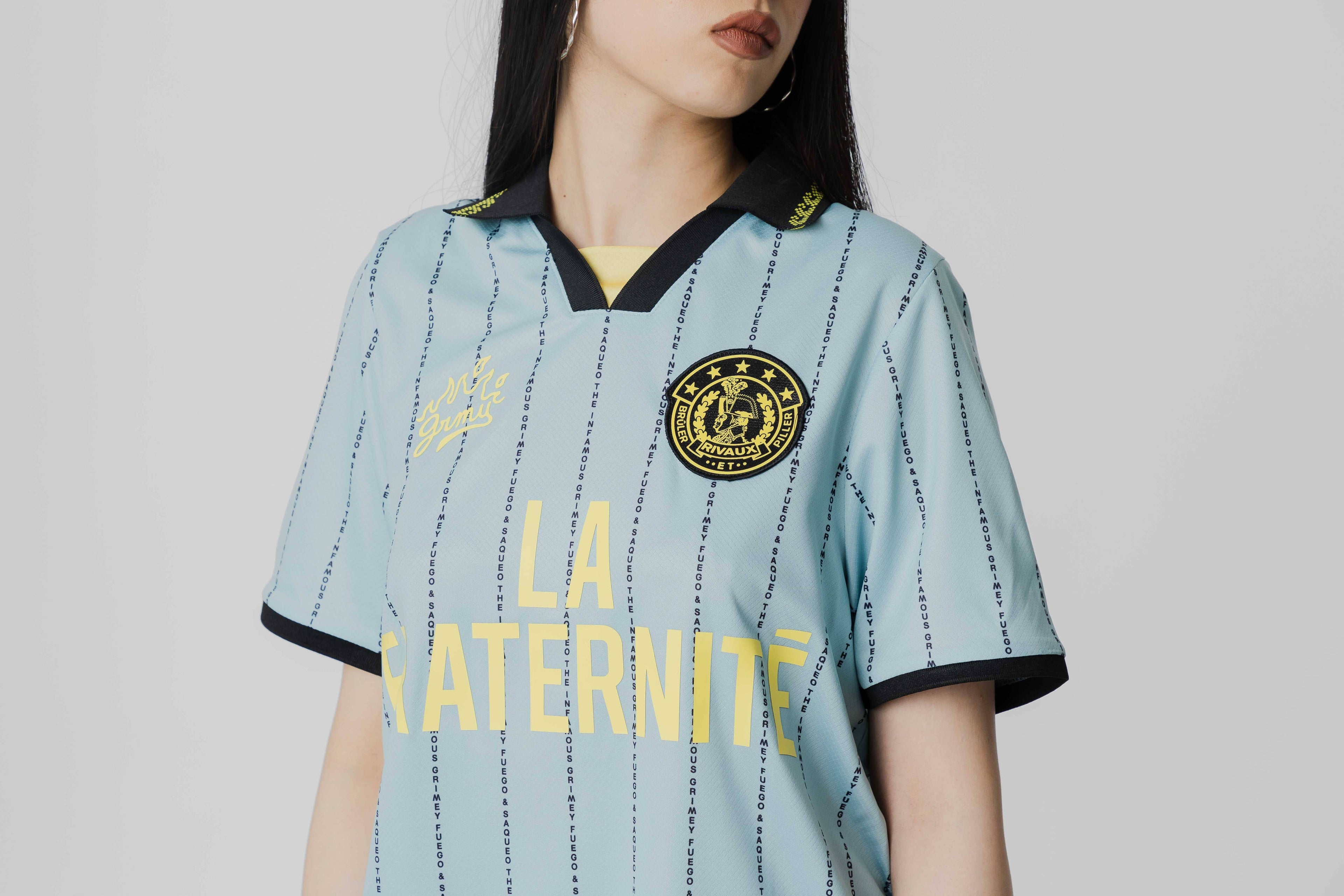 Grimey Fraternite Bruler Piller Soccer Tee - [sku] - Lust México