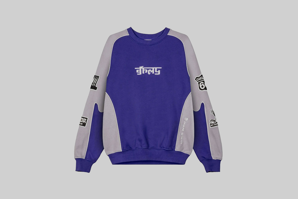 Grimey Race War Vintage Crewneck Hoodie - GSW653-BLU APP - TOP - UNISEX - ADULT - INLINE - WI - 25 en Lust México