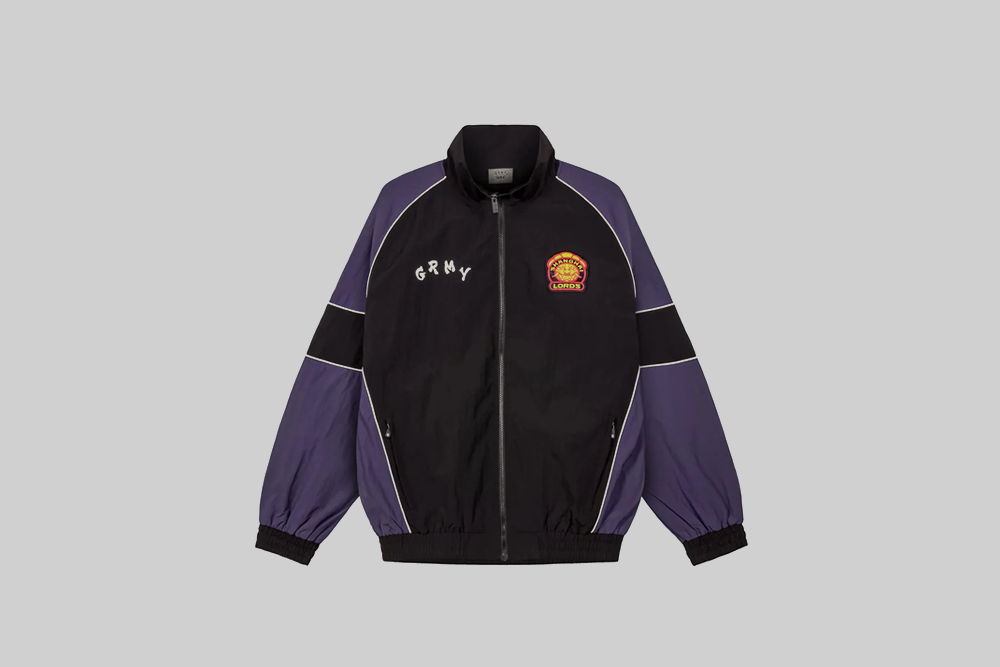 Grimey Sampans Track Jacket - GTJJ198-BLK