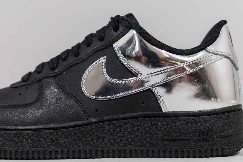 Nike Air Force 1 Low "All-Star" 'Black and Metallic Silver' - [sku] - Lust México