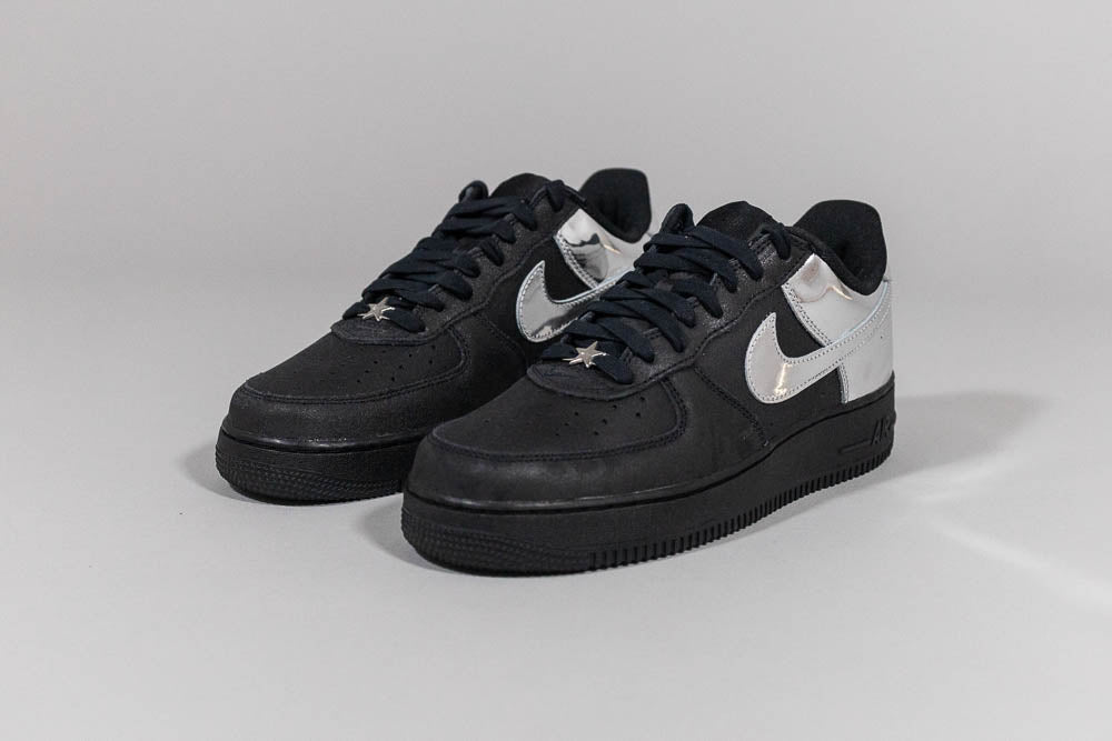 Nike Air Force 1 Low "All-Star" 'Black and Metallic Silver' - [sku] - Lust México