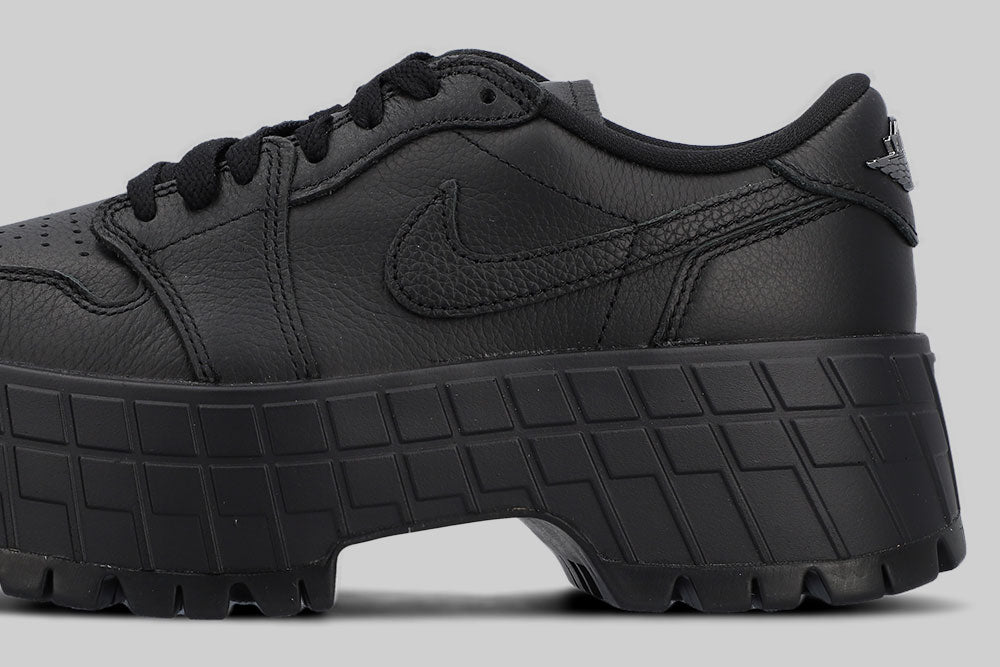 Women's Jordan 1 Low Brooklyn 'Triple Black'