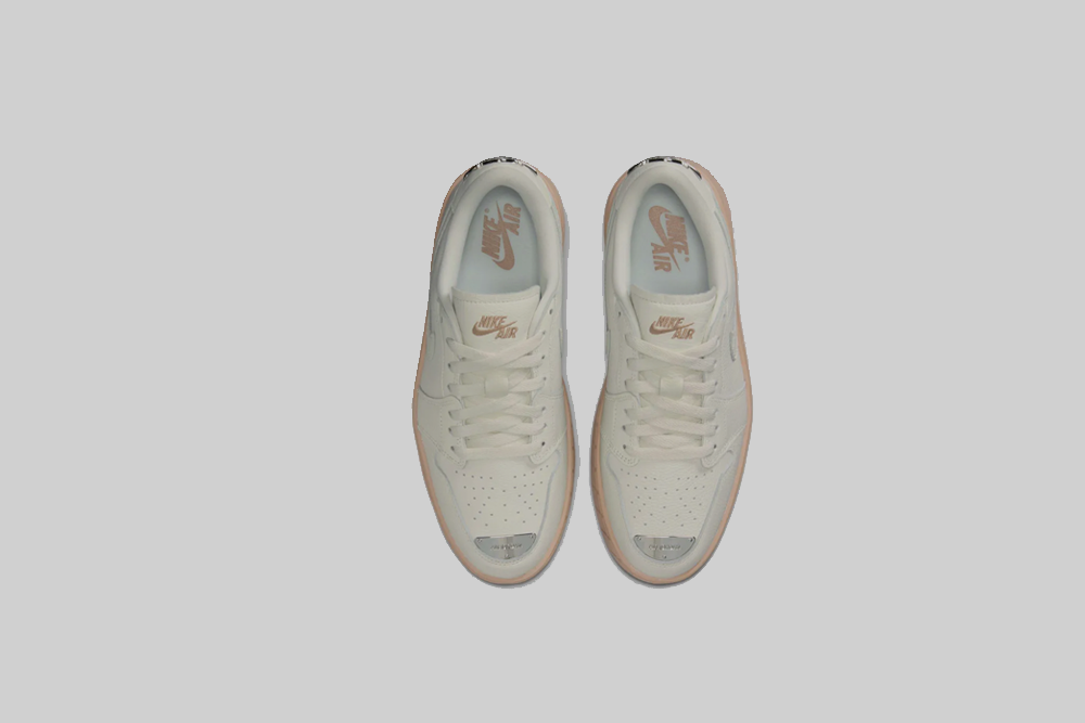 Women's Air Jordan 1 Brooklyn Low 'Sail and Hemp'