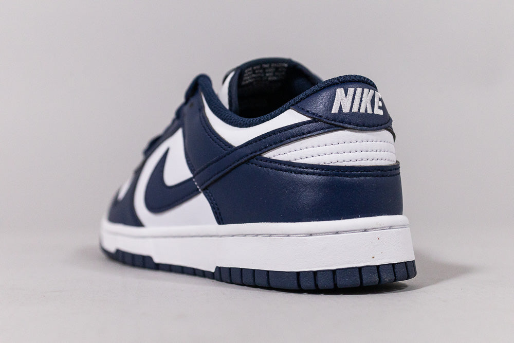 Nike Dunk Low Retro 'White and Midnight Navy'