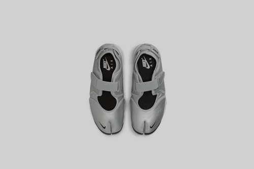 Women's Nike Air Rift Leather 'Metallic Silver'