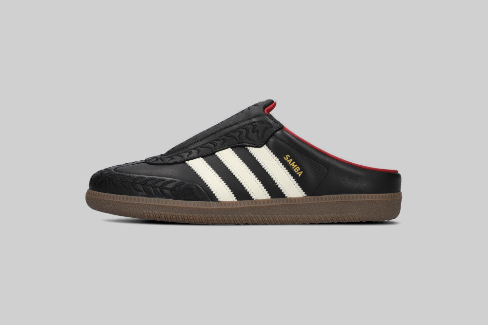 VegNonVeg x adidas Samba Mule 'Core Black' - HP4921