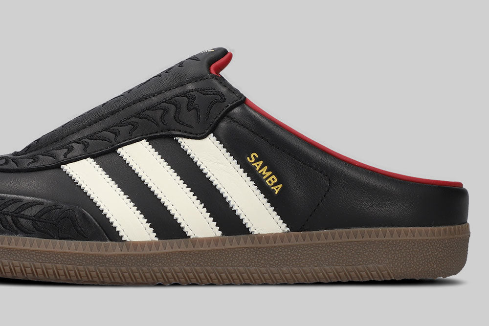 VegNonVeg x adidas Samba Mule 'Core Black' - HP4921