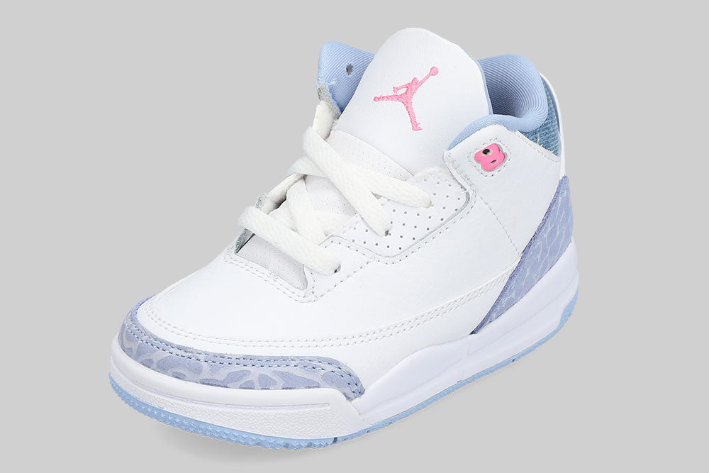 Women's Air Jordan 3 'White and Cobalt Bliss' (TD) - [sku] - Lust México