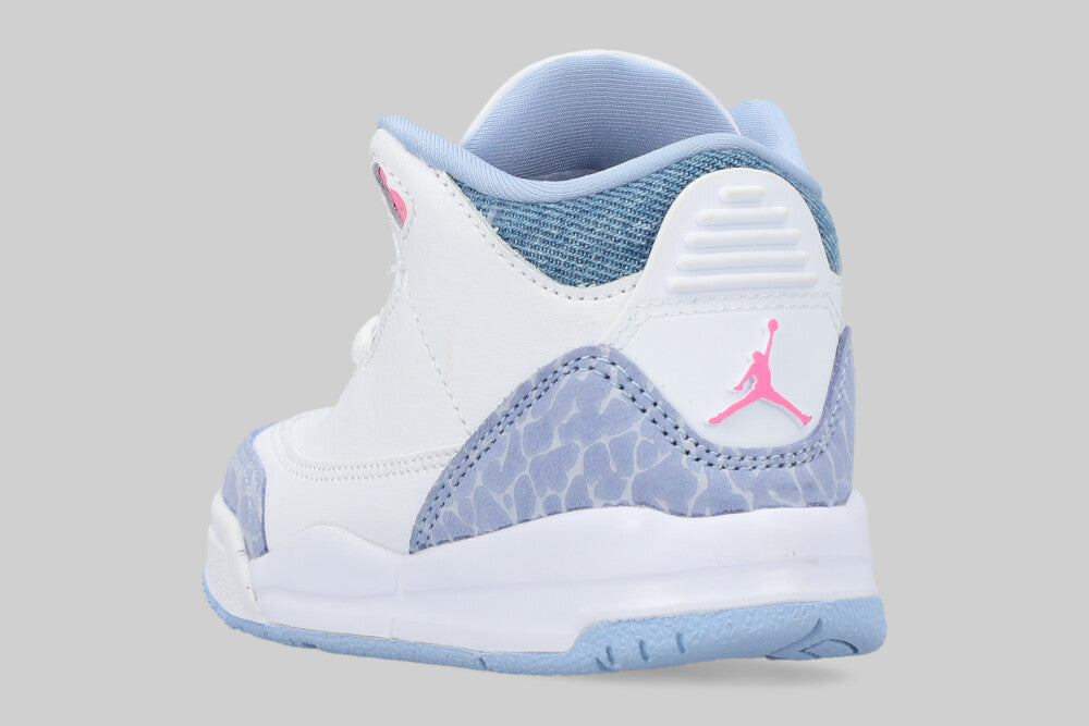 Women's Air Jordan 3 'White and Cobalt Bliss' (TD) - [sku] - Lust México