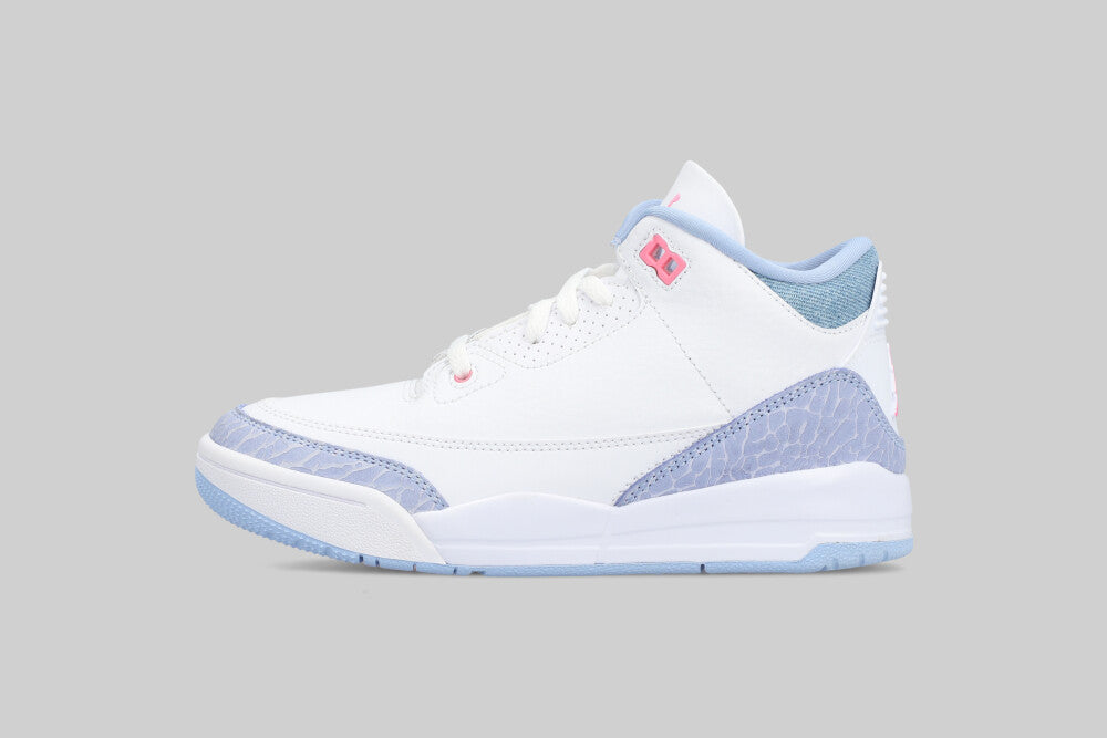 Women's Air Jordan 3 'White and Cobalt Bliss' (PS) - [sku] - Lust México