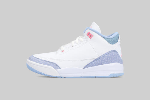 Air Jordan 3 'White and Cobalt Bliss' (PS)