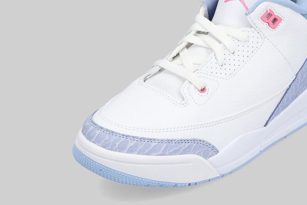Women's Air Jordan 3 'White and Cobalt Bliss' (PS) - [sku] - Lust México