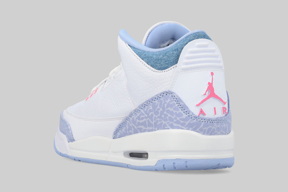 Women's Air Jordan 3 'White and Cobalt Bliss' (GS) - [sku] - Lust México