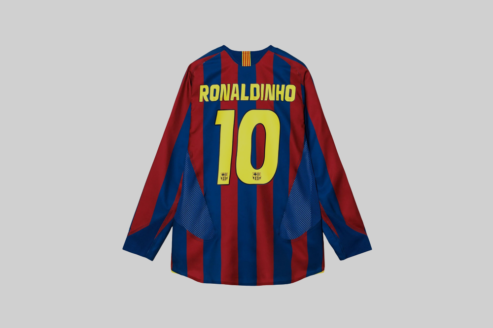 Nike FC Barcelona Ronaldinho LS Jersey 2005/06 - HQ1462-471 - Lust México