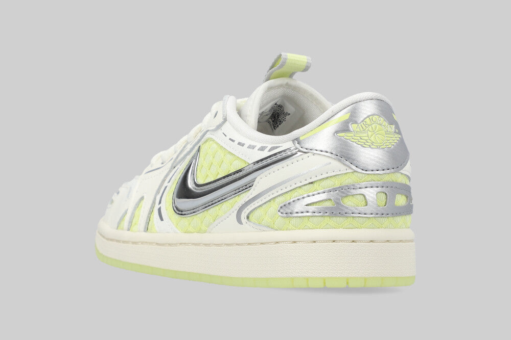 Women's Air Jordan 1 Low Method of Make V3 'Sail and Luminous Green'