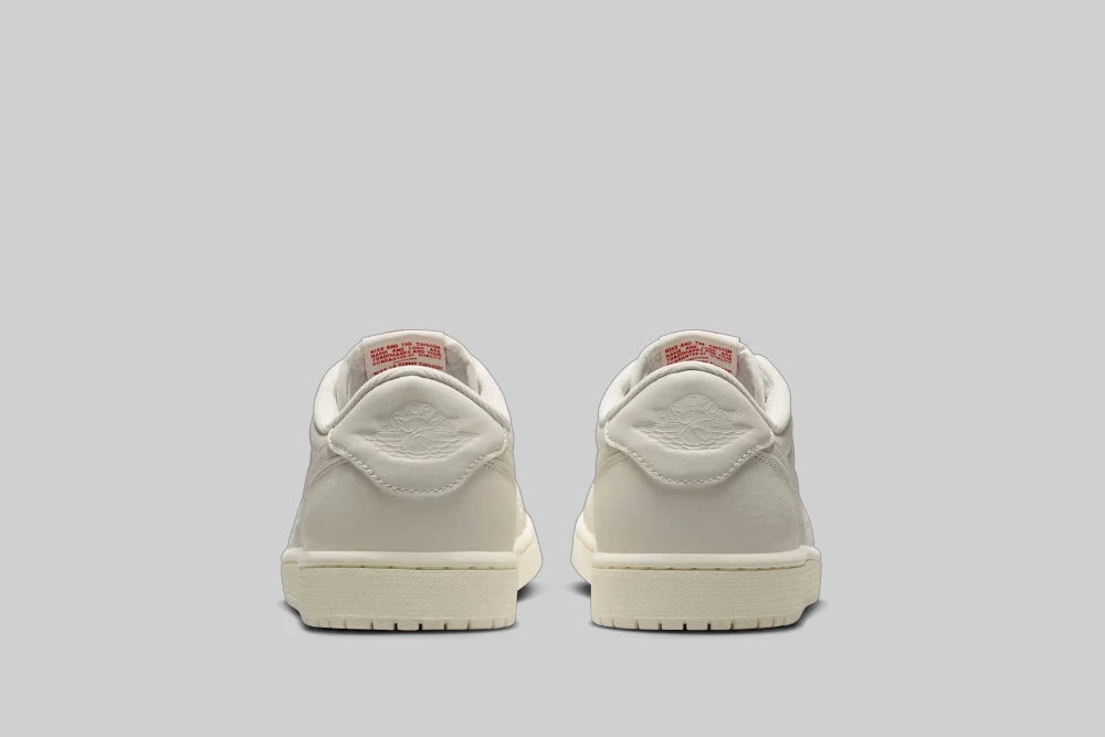 Air Jordan 1 Retro Low OG 'Sail and University Red' - HQ6998-100